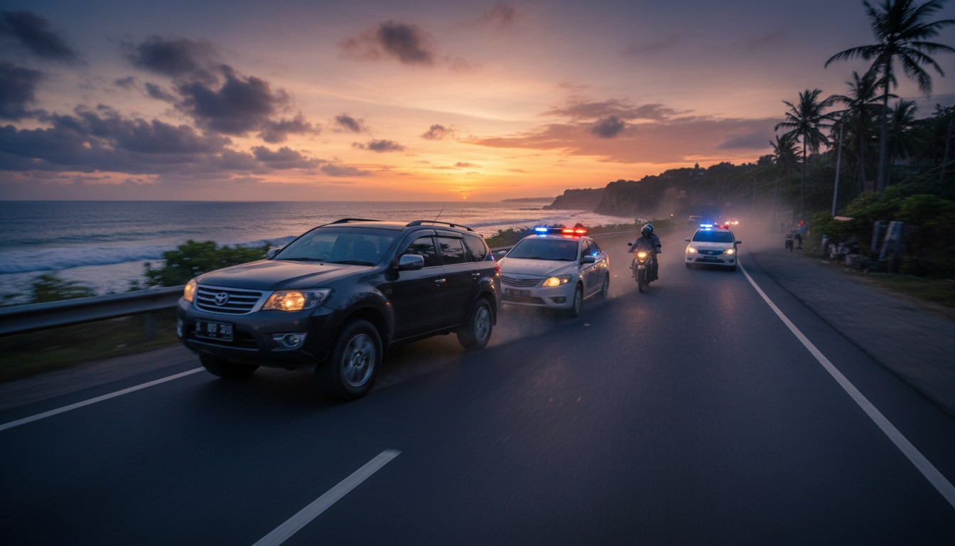 Bikin Geger! Kronologi Lengkap Pengejaran Dramatis Tersangka Penculikan di Bali, Pelaku Sempat Melawan?