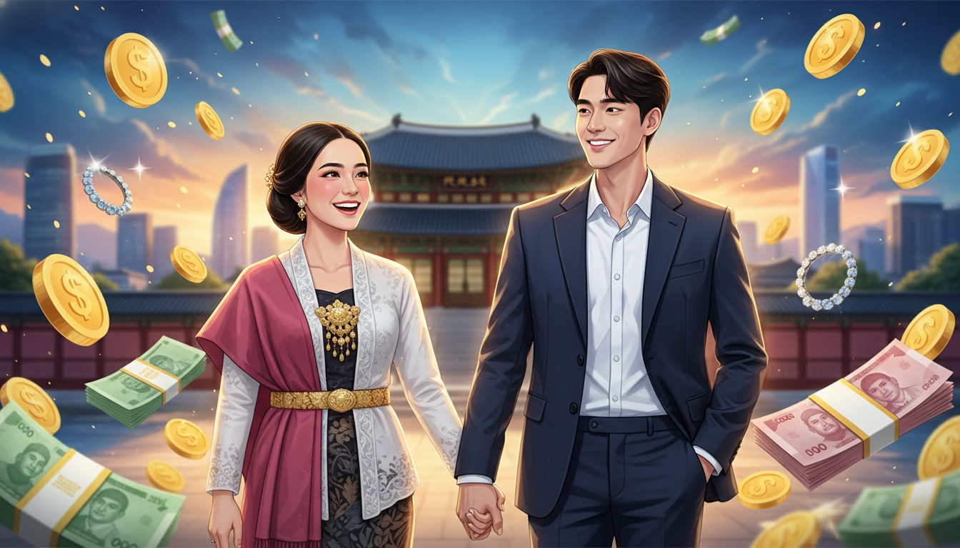 Bikin Iri Satu Negara! Kisah Gadis Sulsel Dipinang Oppa Korea, Nilai Maharnya Bikin Melongo