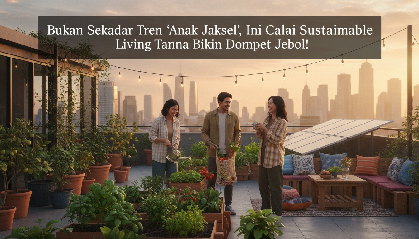 Bukan Sekadar Tren 'Anak Jaksel', Ini Cara Mulai Sustainable Living Tanpa Bikin Dompet Jebol!