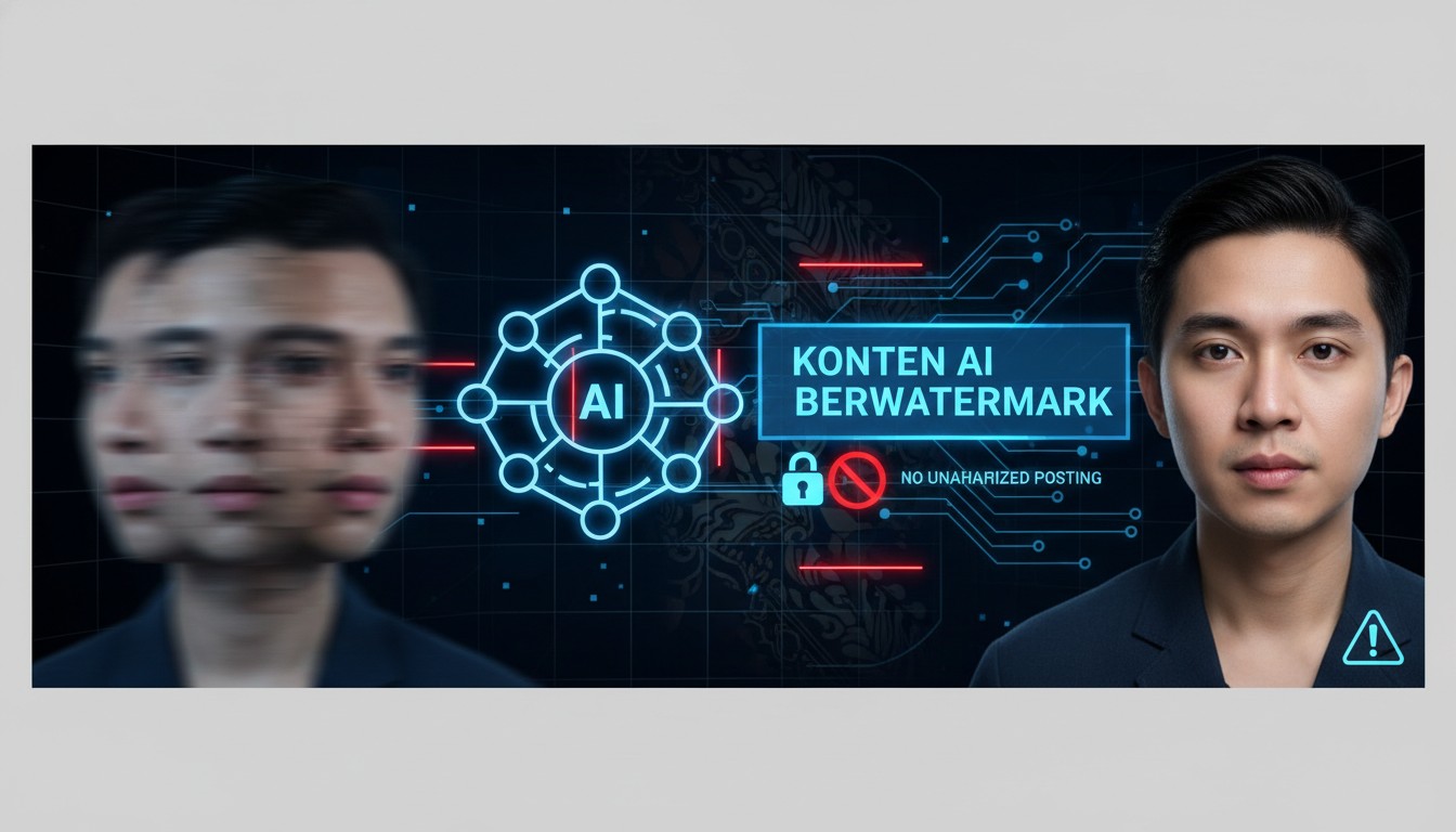 Darurat Deepfake! Konten AI Kini Wajib Pakai Label Watermark, Jangan Asal Posting Kalau Nggak Mau Kena Sanksi
