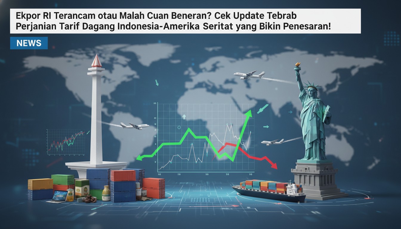 Ekspor RI Terancam atau Malah Cuan Beneran? Cek Update Terbaru Perjanjian Tarif Dagang Indonesia-Amerika Serikat yang Bikin Penasaran!