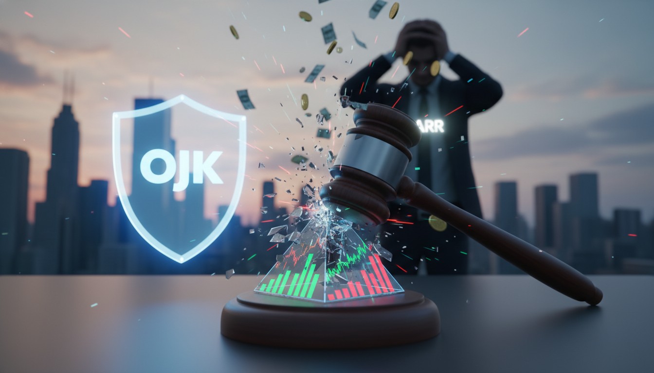 Geger! Influencer Saham 'ARR' Didenda OJK Rp 5,35 Miliar, Tamparan Keras Buat Pemain Saham Jalur Ilegal