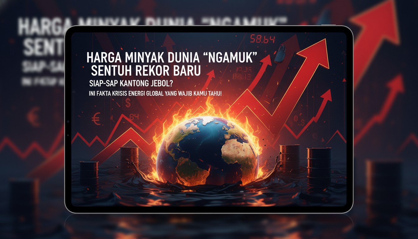 Harga Minyak Dunia 'Ngamuk' Sentuh Rekor Baru, Siap-Siap Kantong Jebol? Ini Fakta Krisis Energi Global yang Wajib Kamu Tahu!