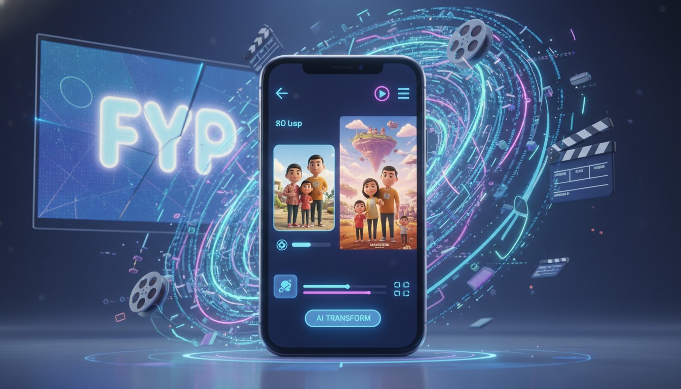 Lagi Rame di Timeline! Ubah Foto Jadi Poster Film Ala Disney Pixar Cuma Pakai AI, Begini Caranya Biar FYP