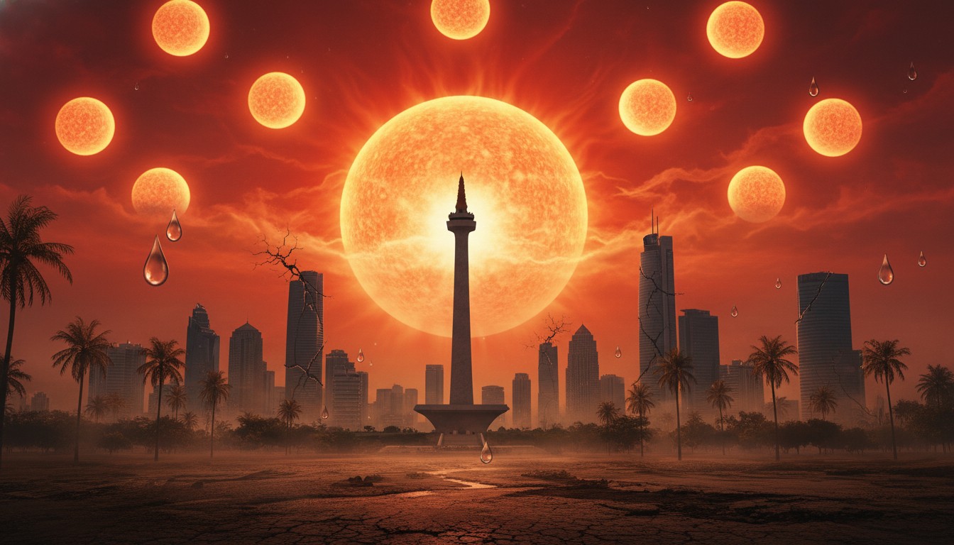 Matahari Ada Sembilan? Ini Biang Kerok Suhu Panas Ekstrem di Jakarta yang Bikin Keringat Nggak Berhenti Ngalir!