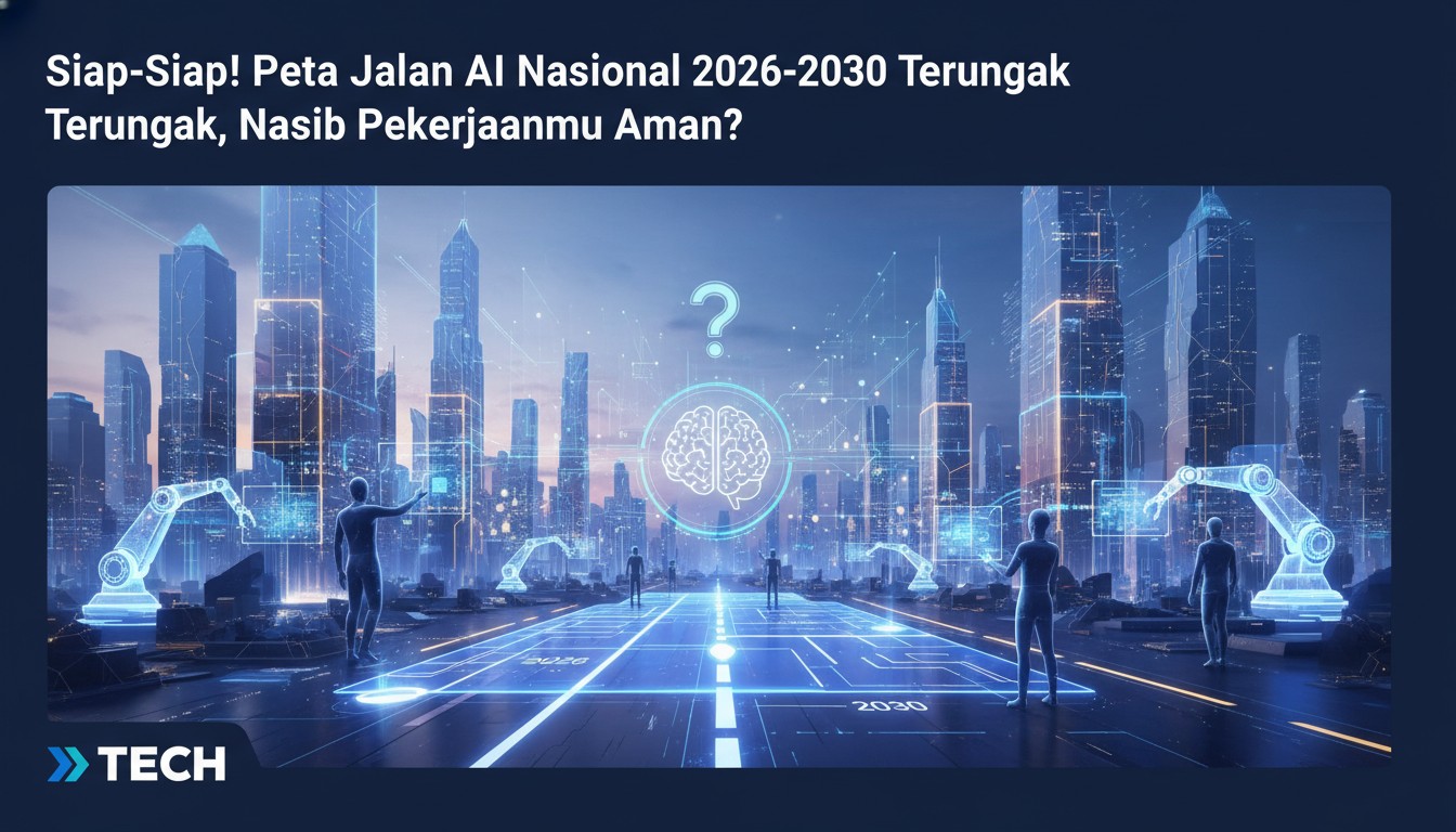 Siap-Siap! Peta Jalan AI Nasional 2026-2030 Terungkap, Nasib Pekerjaanmu Aman?