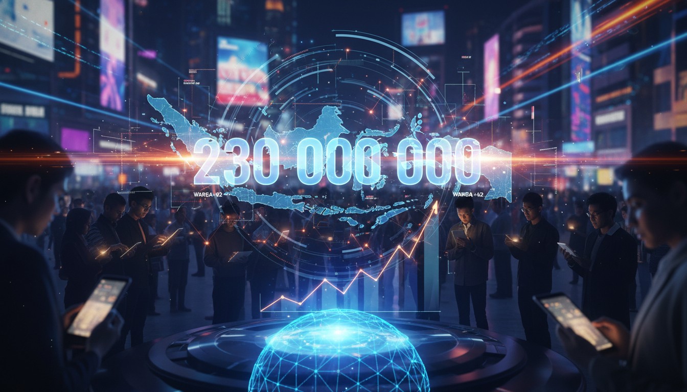 Tembus 230 Juta! Fakta 'Gila' Perilaku Internet Warga +62 Tahun Ini
